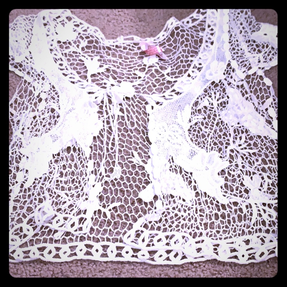 Lace cardigan